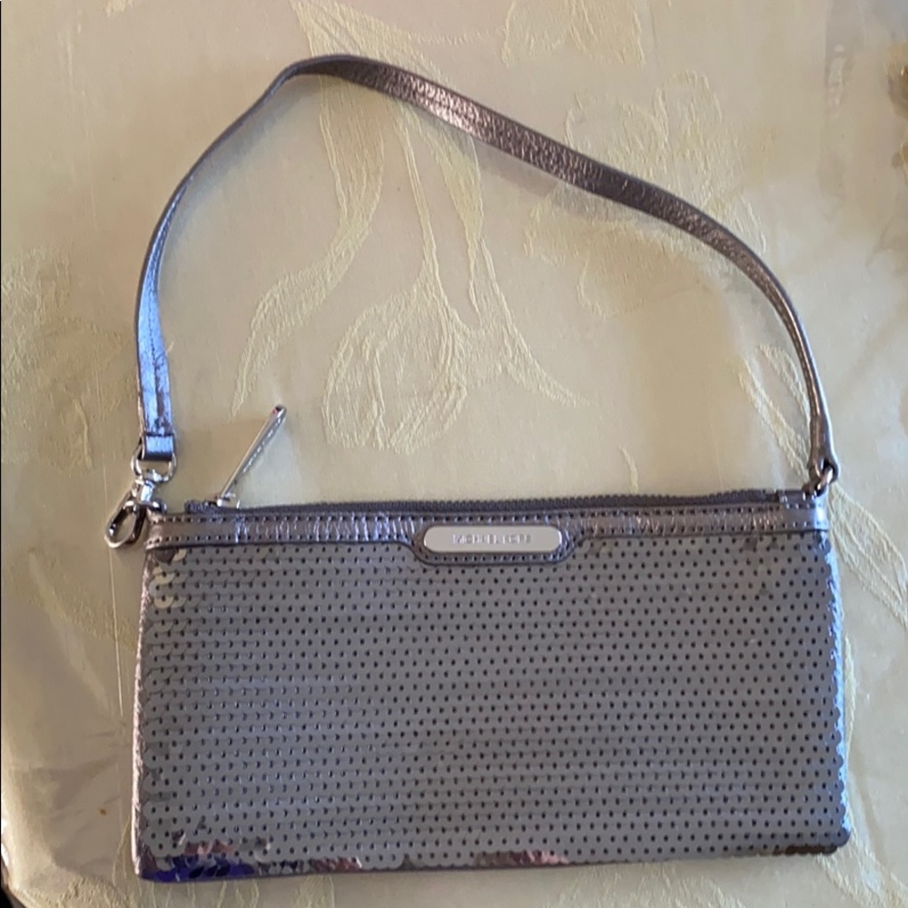 Michael Kors sequins wristlet